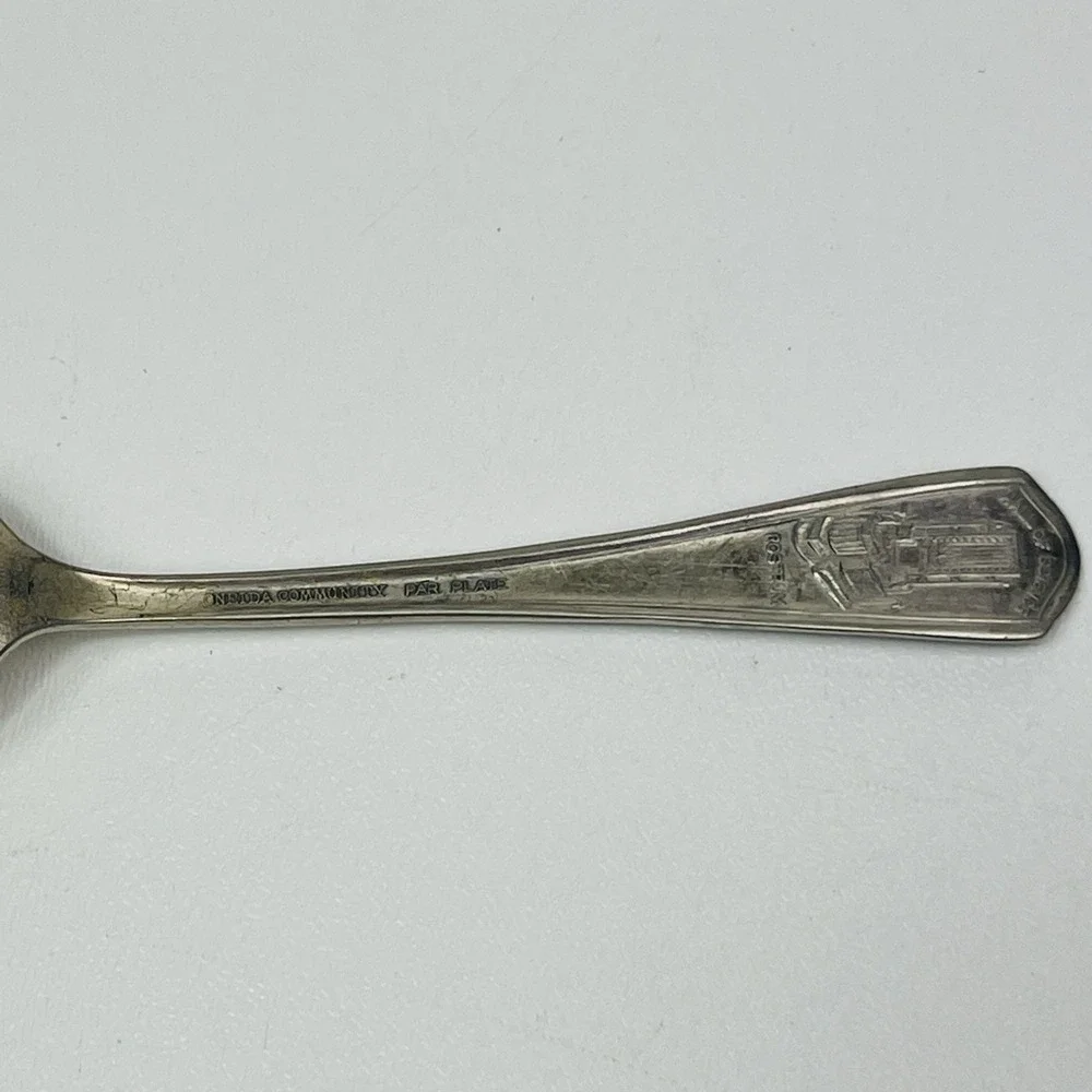 1933 Chicago Administration Building Vintage Souvenir Spoon Collectible